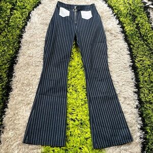 Vintage Inspired Pinstripe Flares